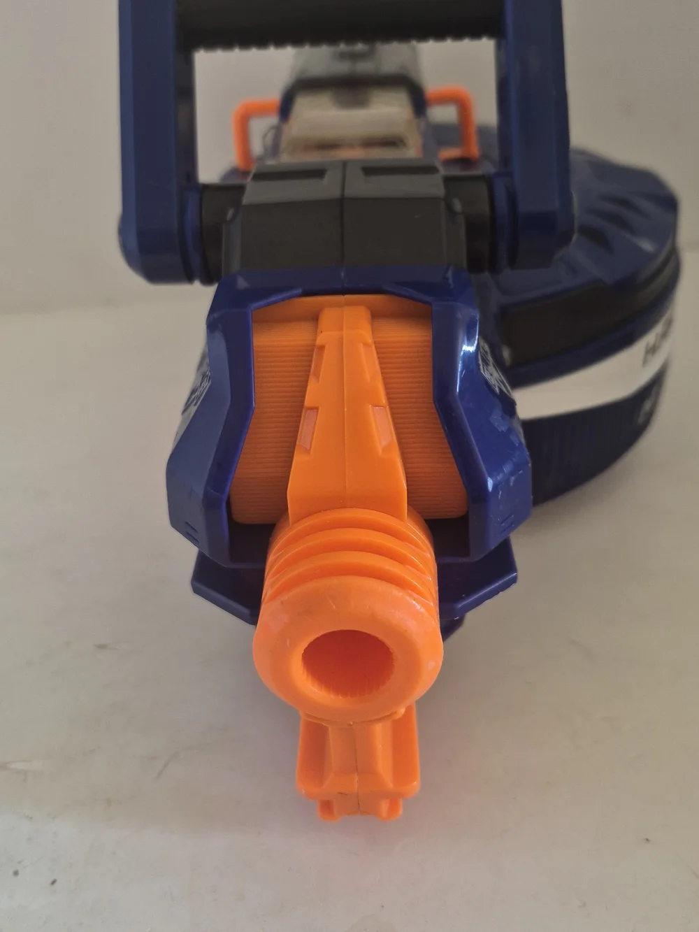 Nerf Hail-Fire Dart Blaster - Dark Blue & Bright Orange